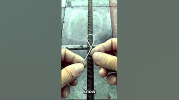 Eenvoudige manier om wapeningsstaal te verbinden - Professionele bouwtips #doehetzelf #lifehacks ...