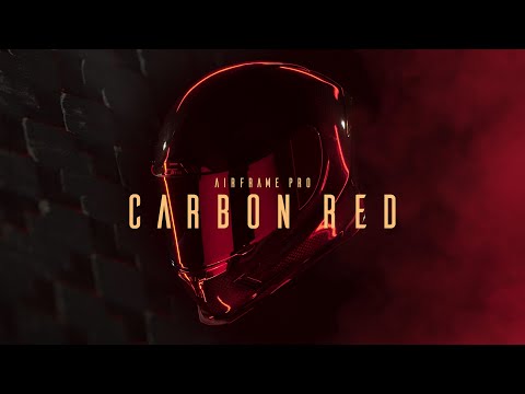 ICON - Airframe Pro Carbon Red Helmet