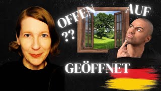 OPEN and CLOSED in German: Auf - Offen - Geöffnet ... by German with Esther 535 views 1 month ago 3 minutes, 59 seconds