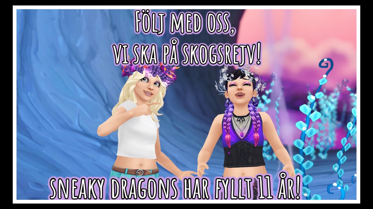 Följ med Sneaky Dragons på skogsrejv - Klubben har fyllt 11 år!
