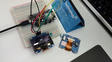 Arduino Uno 로 1.54인치 I2C OLED SPD0301 사용해 보기 U8Glib SSD1306 라이브러리 사용