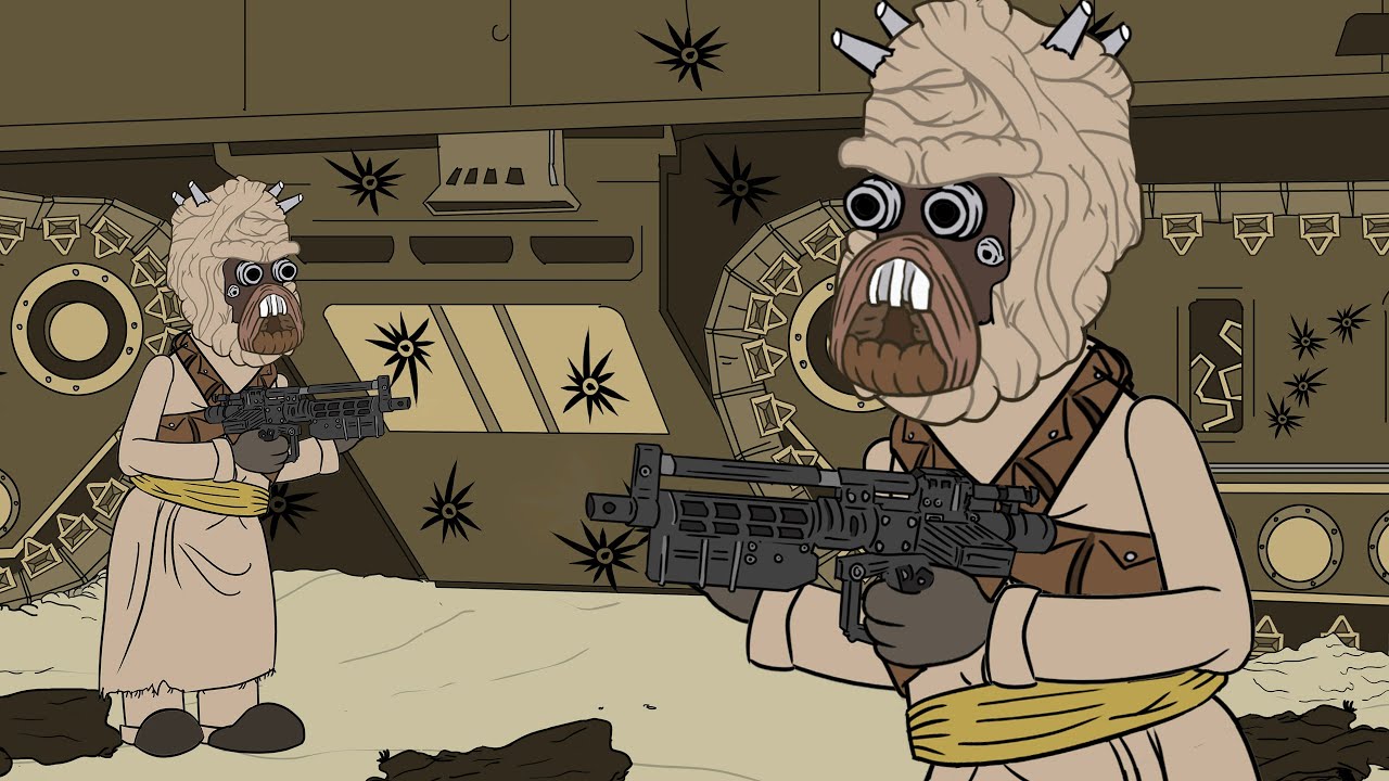 star wars parody sand people youtube