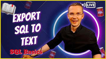 🛢 How to Export SQL Query To TEXT File? SQLCMD Method 🤯 Q&A: 2-minute SQL