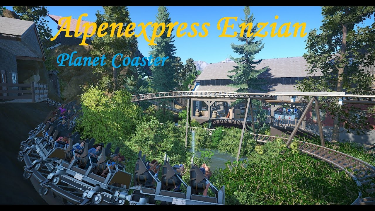 Alpenexpress Enzian | Europa-Park Nachbau | Planet Coaster | 2021