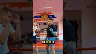 ELLEBOOG BLOKKEN ✅⁉️💀🥊🔥LEVENSGEVAARLIJK zorg dat je goed blokt #trend #kickboxing #muaythai