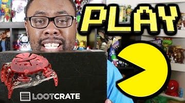 LOOTCRATE "Play" Unboxing (February 2015) : Black Nerd
