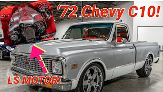 LS SWAPPED! 1972 Chevrolet C10  Collectible Motorcar of Atlanta