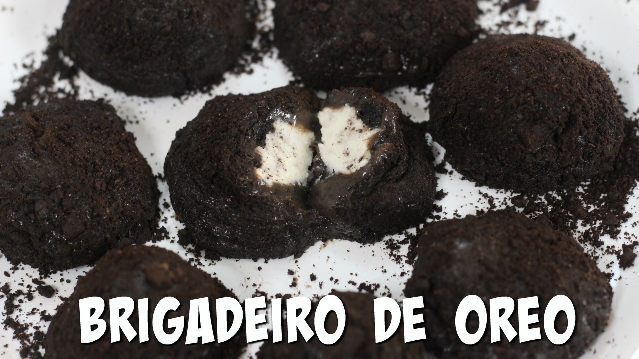 Como fazer brigadeiro de Oreo? 