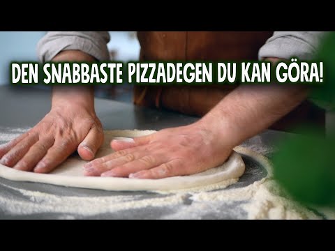 Video: Hur Man Gör Pizza Utan Jäst