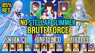 🔥[Brute Force] Without Stellar! -80% RES Skirk | F2P Zibai | Stygian Onslaught | Genshin Impact