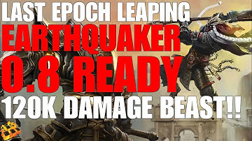 *UPDATED* LAST EPOCH PRIMALIST SHAMAN LEAPING EARTHQUAKER!! 0.8 READY!! *SEE DESCRIPTION DETAILS!!