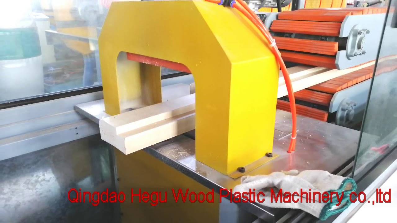 PVC WPC solid door frame making machine (