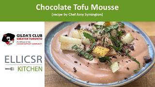 Chocolate Tofu Mousse (by Chef Amy Symington)