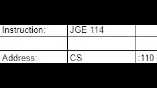 Computer Interfacing (lab 1) : x86 and C refresher Lab, Hand Assembly JGE 114 (part 7)