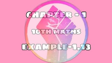 TN samacheer 10th maths | Chapter-1 | Example-1.13 | Relations and functions | New syllabus
