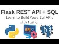 REST API with Flask & SQL – Complete Python Guide