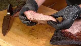 Smoked Dry Aged Brisket | BBQ Brisket | LSG Offset Vertical Smoker