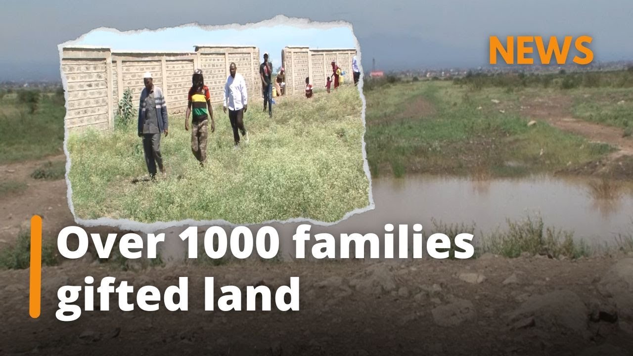 Govt. to return land back to over 1000 displaced families - YouTube