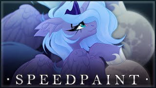Princess 'Woona' Luna [Chibi] - MLP Canon Speedpaint