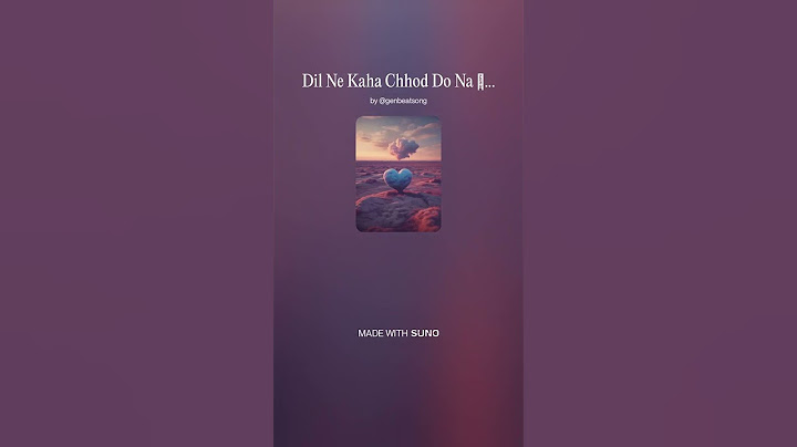 Dil Ne Kaha Chhod Do Na 💔   Heart Touching Sad Song   GenBeat Original