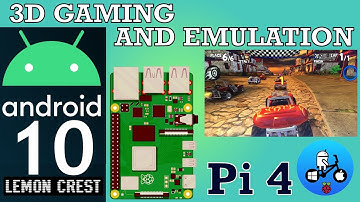 Android 10 Games and Emulation, Great Performance. Raspberry Pi 4. OS by Lemon Crest.