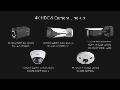 Технология Dahua HDCVI с разрешением 4K
