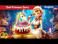 Chocolate Food vs Real Food - Chef Princess Story 🦄🍰🌛 Fairy Tales in English @WOAFairyTalesEnglish