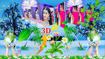 how to 3D video editing tricks in kinemaster || How to edit 3D videos in kinemaster