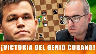 ¡¡BRUTAL!! GENIO CUBANO DERROTA A MAGNUS CARLSEN | Leinier Domínguez vs Magnus Carlsen