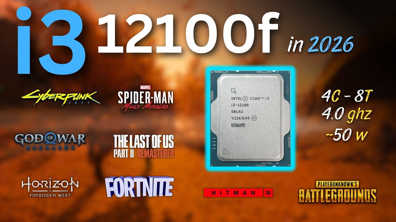 i3 12100f Tested in Latest Games | 1080p - YouTube