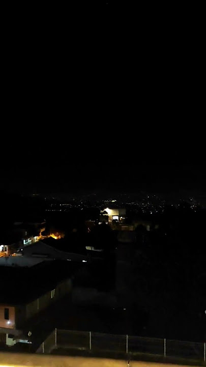 puncak Tretes malam hari
