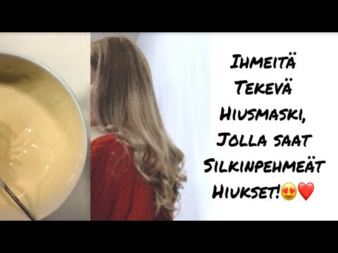 Video: Hiivan Hiusnaamio - Parhaat Reseptit, Säännöt