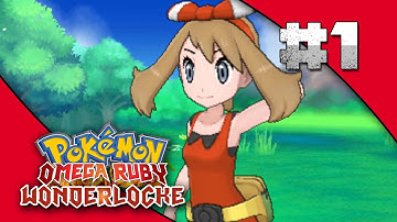 Pokemon Omega Ruby Wonderlocke! Episode 1 - Lets Get Started!
