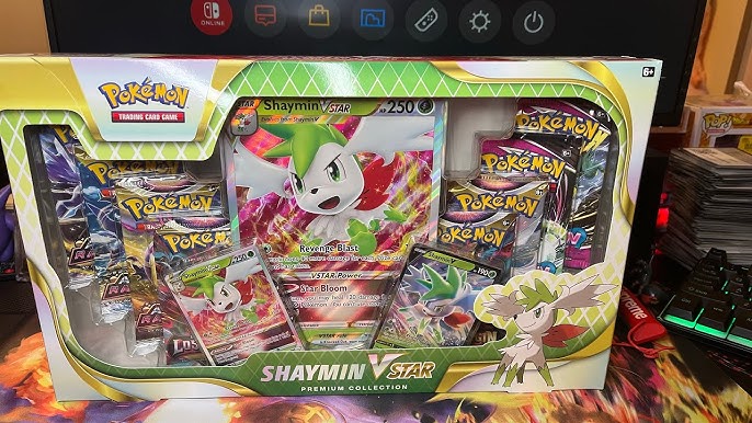 Pokémon Trading Card Games: Shaymin Vstar Premium Collection