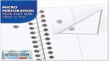 Mead Spiral Notebook 6 Pack 1 Subject College Ruled Paper 7 1 2" x