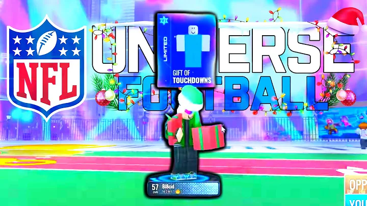 I Went CRAZY in the New Christmas Event in NFL Universe Football!