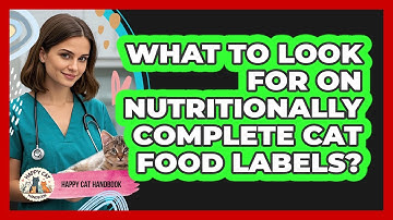 What To Look For On Nutritionally Complete Cat Food Labels?