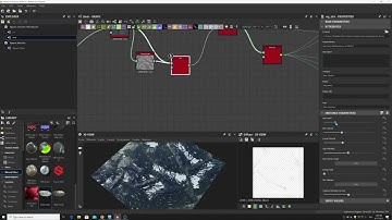 Substance Designer Project - Ice Cavern Materials Preview