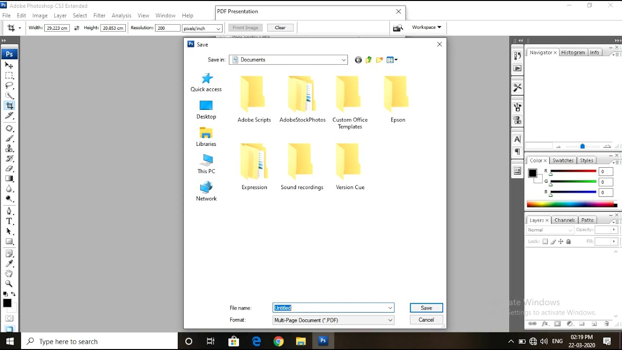 how to make a pdf in photoshop with multiple pages how to make a pdf in photoshop with multiple pages