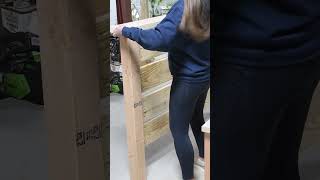 Easy DIY Queen Bed Frame