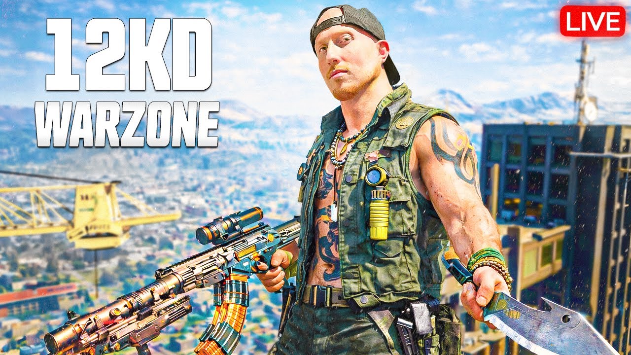 🔴   LIVE | 11.28 K/D WARZONE LOBBY DOMINATION