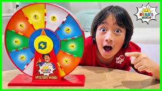 Spin the Mystery Wheel Challenge and Doing Whatever it Lands on with Ryan