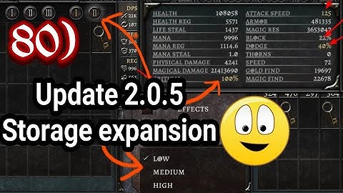 Anima ARPG update 2.0.5 update and bugs