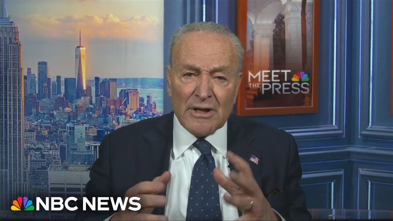 Schumer says ‘there was no leverage’ Democrats could have used in funding fight: Full interview