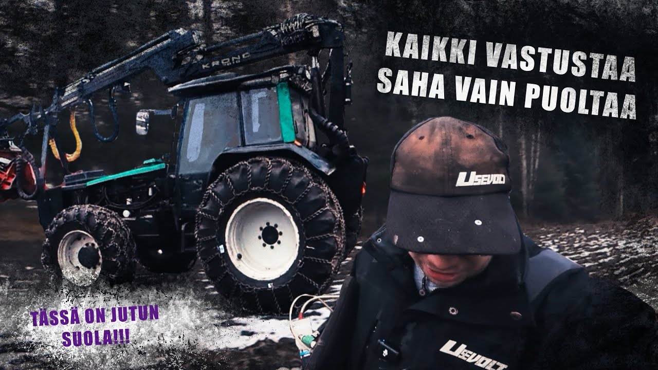 Testataan ja säädetään Valmet 6550 Usevolt -päivityksen jälkeen