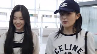 Seulrene has started to dare to show her relationship through vlogs and backstage videos