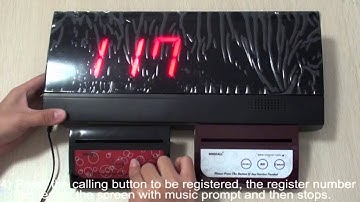 SINGCALL wireless call pagering system.wireless and simple operation.APE2500 APE730