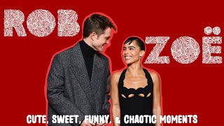 Robert Pattinson & Zoë Kravitz Cute, Sweet, Funny, & Chaotic