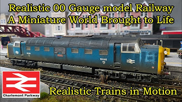 Incredible 00 Gauge Loft Layout, Weathered Class 25, 31, 37, 55, 56 & HST in Action!