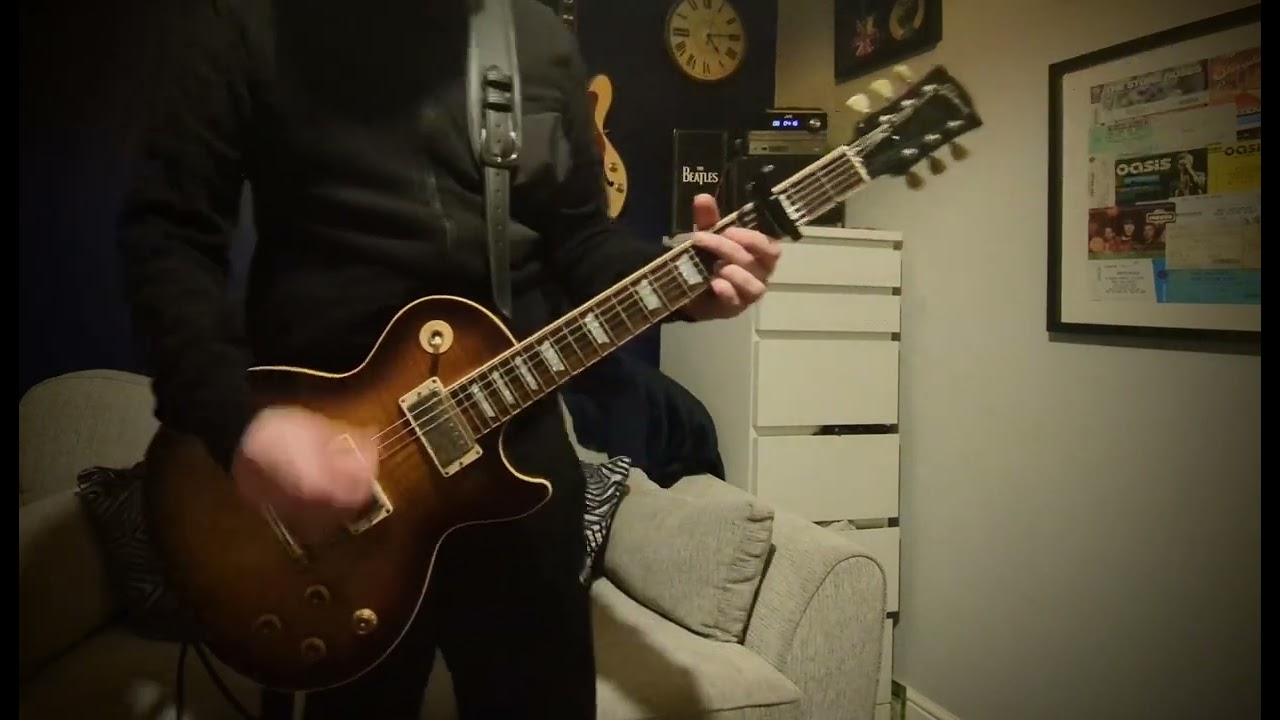 Oasis - Gas Panic - Live Guitar Cover